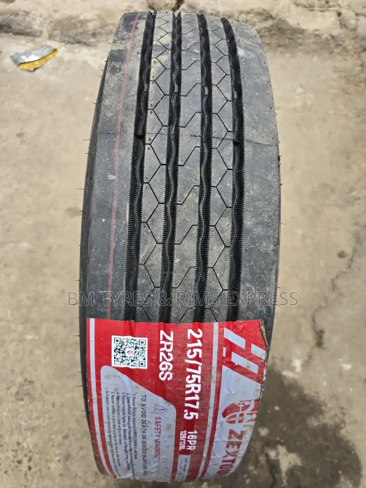 215 /75 R17. 5 Zextour Tyres (Commercial)