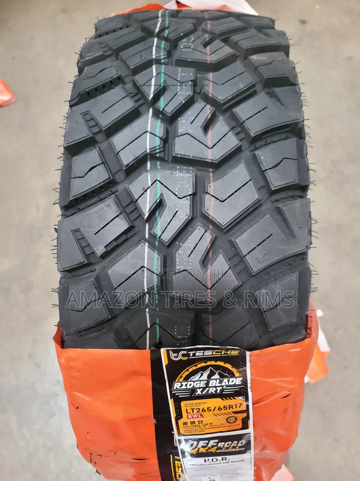 265/65r17 Tesche Tyres Ridge Blade X/Rt Off-Road
