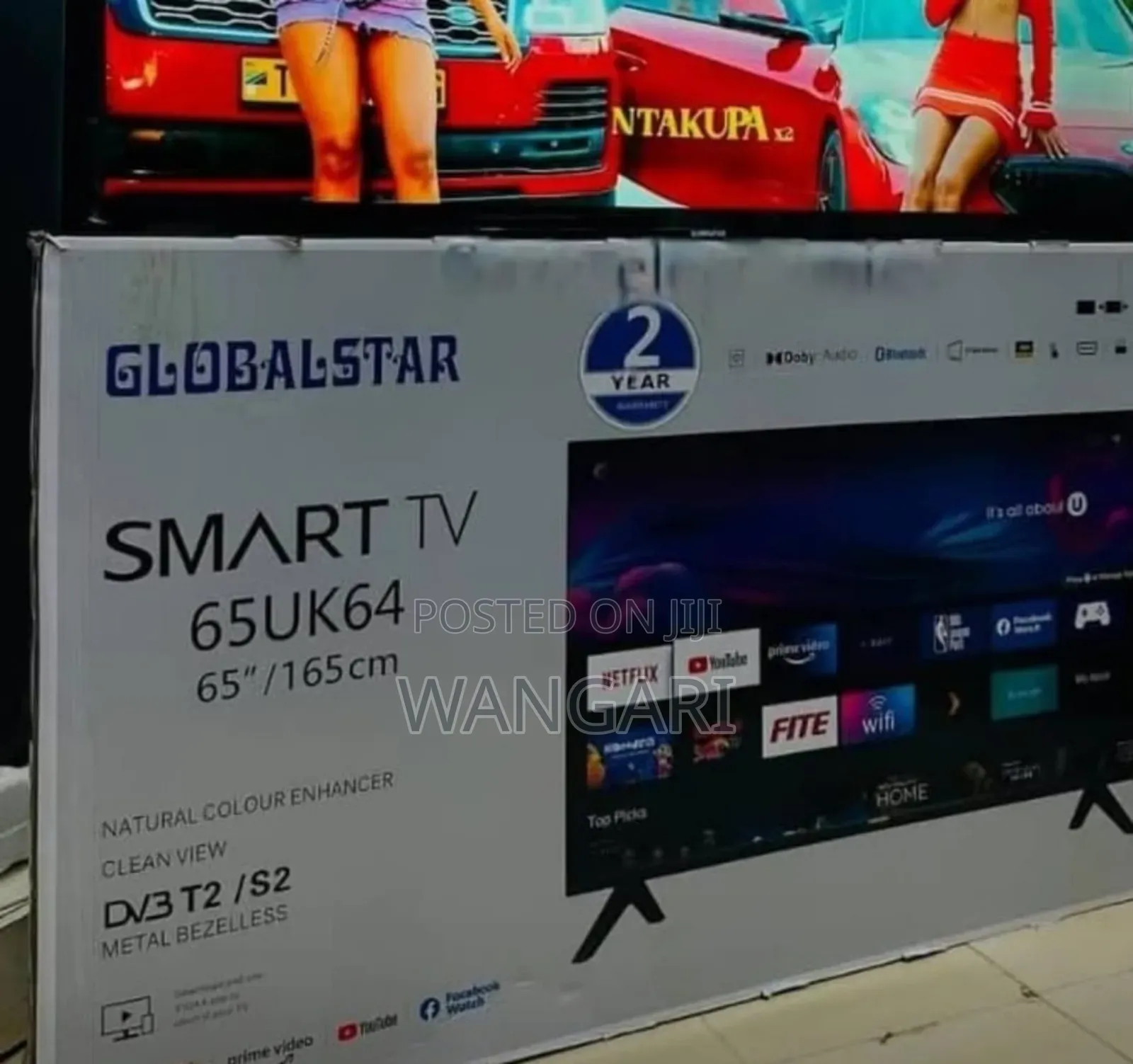 Youtube Netflix Globalstar 65 Inch Smart Tv