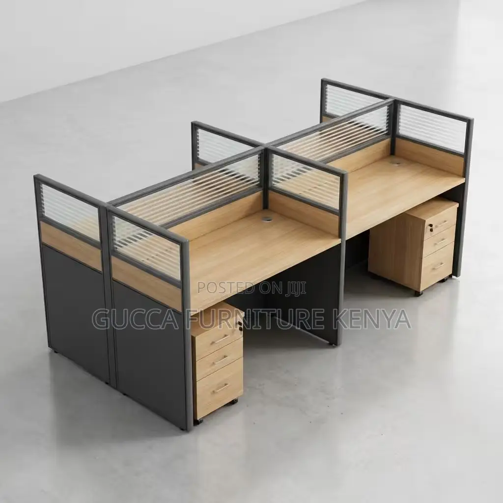 4-seater Modular Office Team Workstation