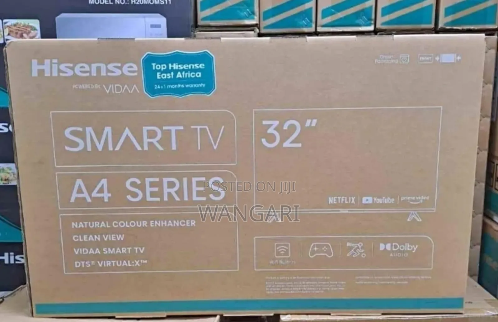 Wifi Enabled Hisense 32 Inch A4 Series Smart Tv