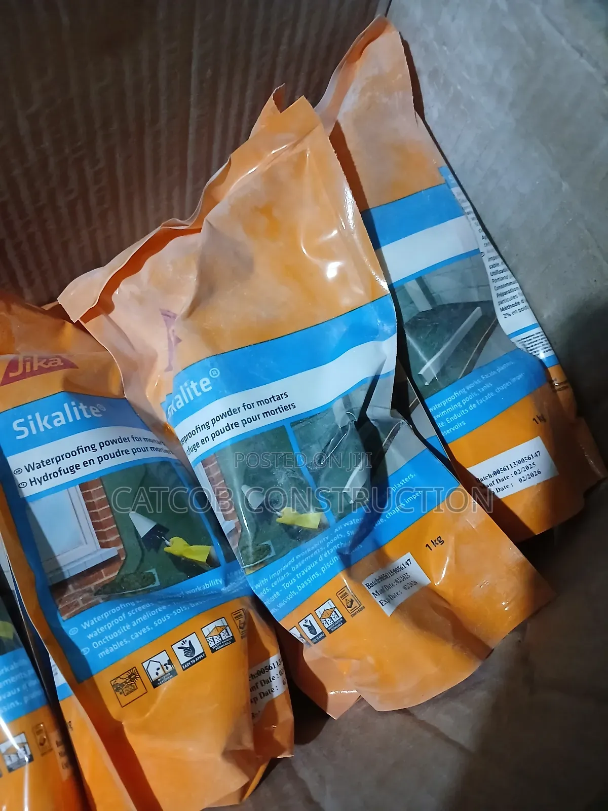 Sikalite – 1kg High-Strength Concrete Repair Mortar