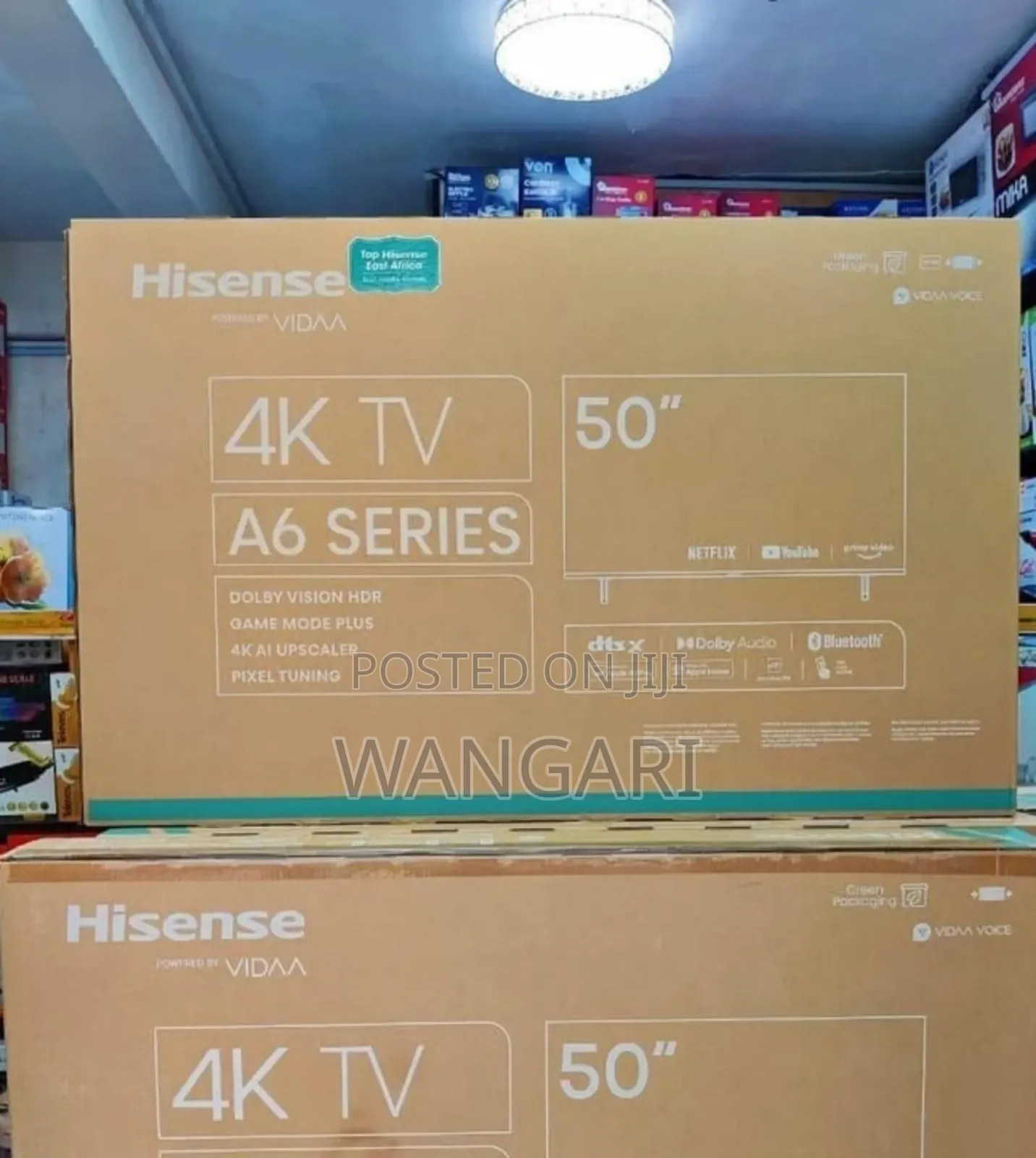 14 Months Warranty Hisense A6 Series Smart Tv 50 Inch