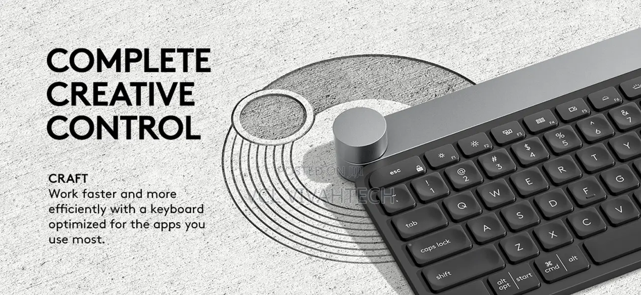 Logitech Craft Bluetooth Keyboard Graphite
