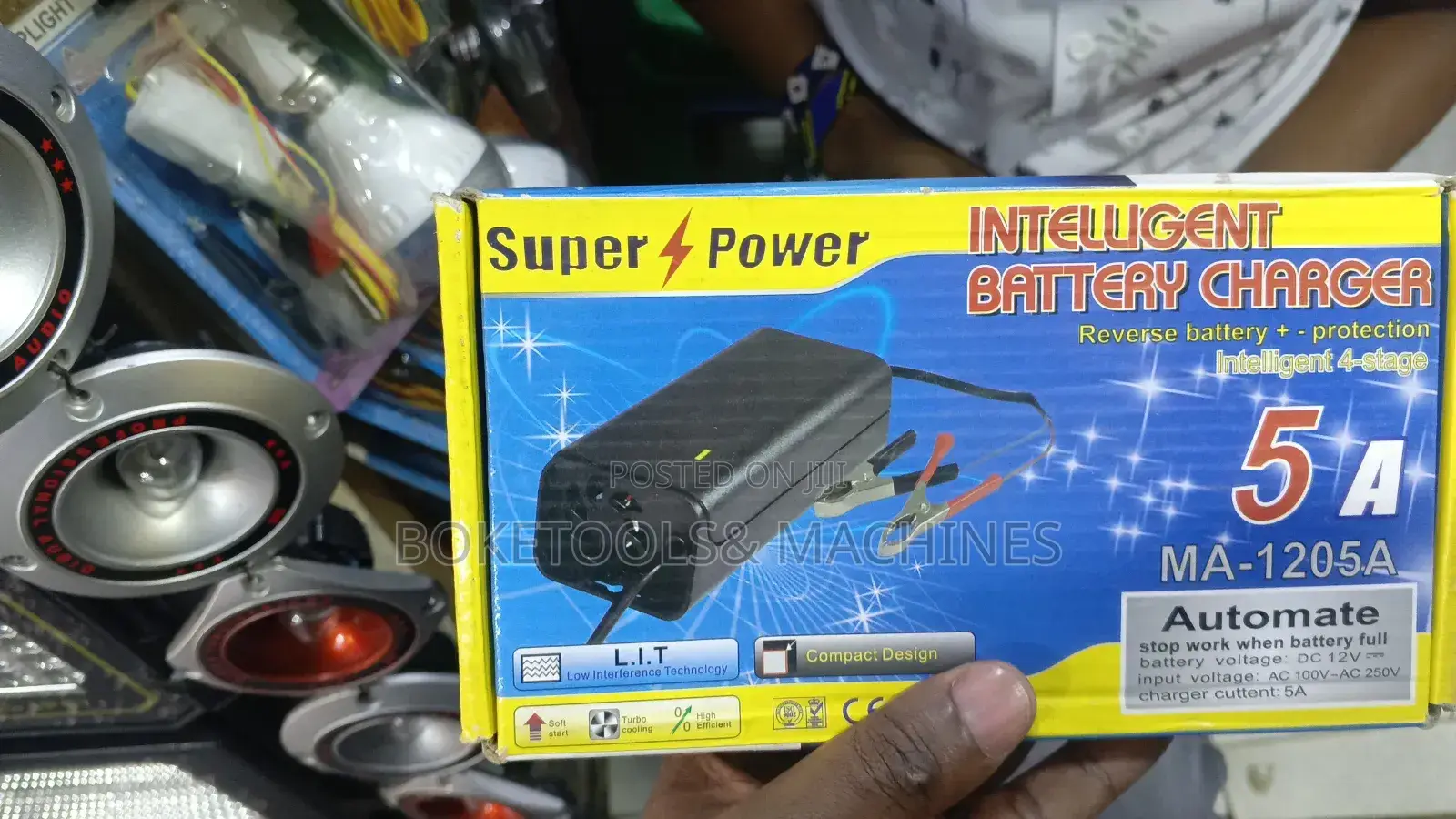 Intelligent Battery Charger 5amps