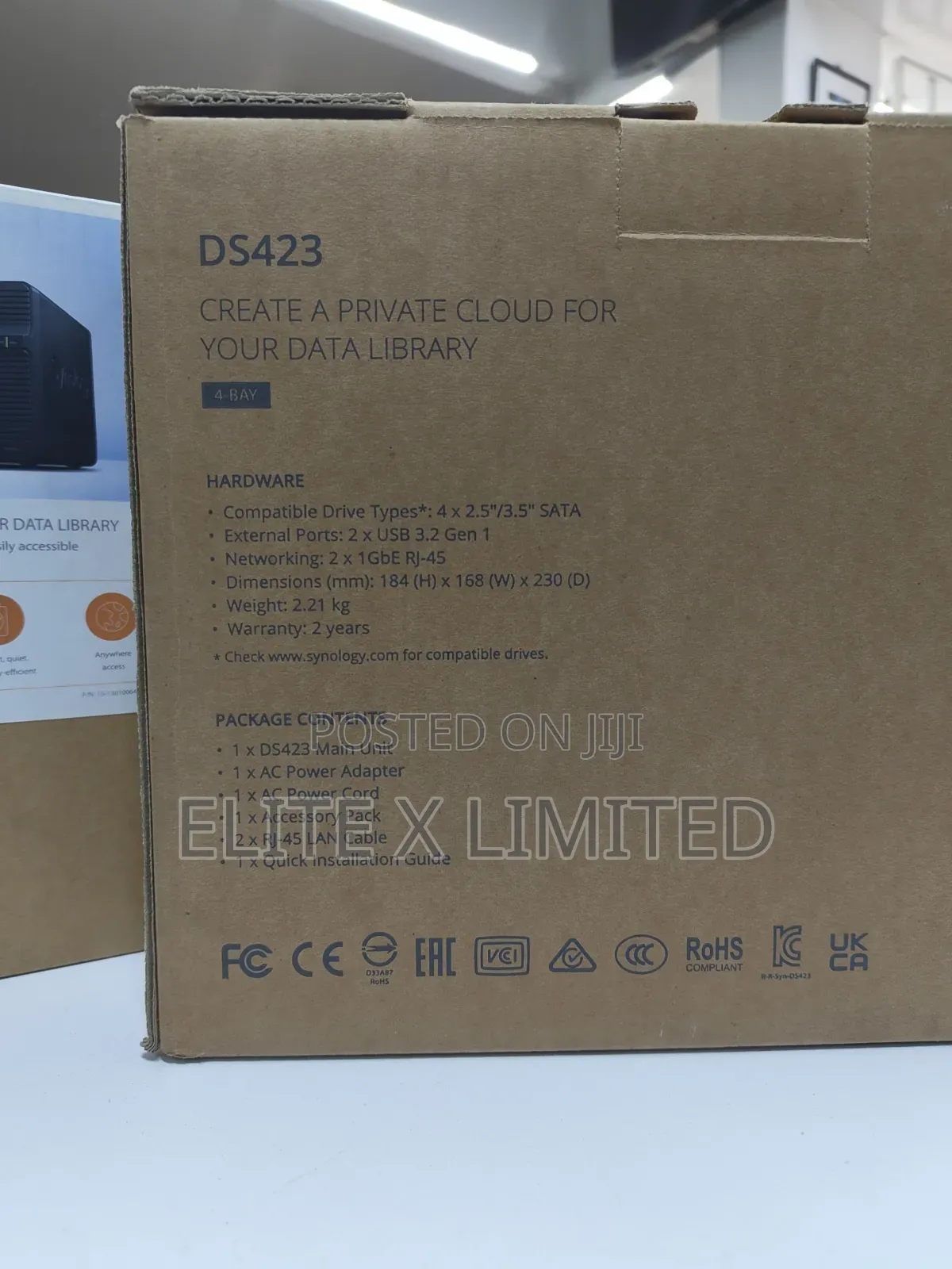 Synology Diskstation Ds423 (4-Bay)