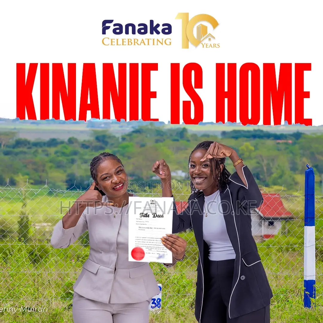 300 Meters Off Tarmac, Kinanie Plots for Sale.^Bw