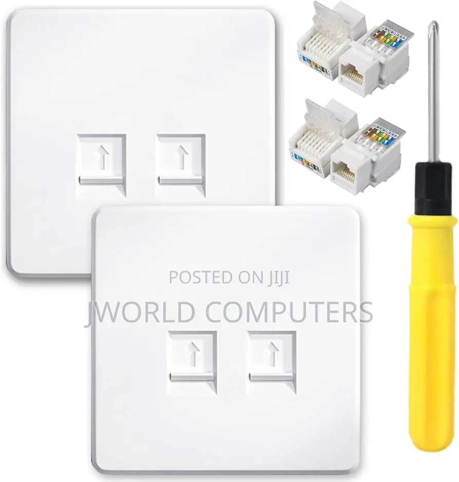 Officepoint Dual Faceplate Cat6