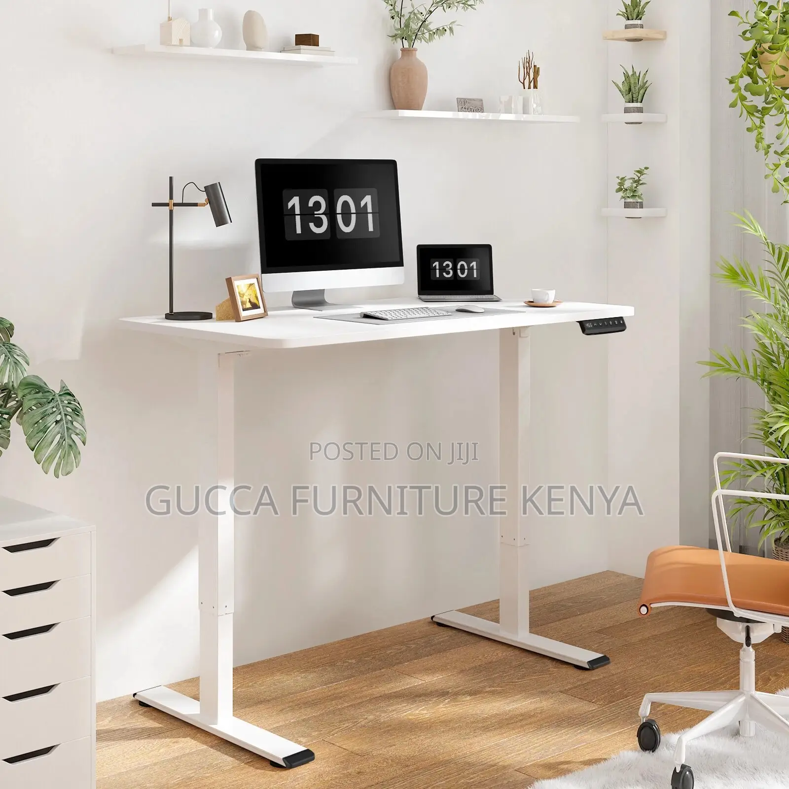 1400mm Electric Height Adjustable Office Table