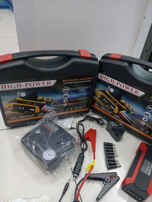 Multi-Functional High Power 99800mah Jump Starter With Tire Inflator