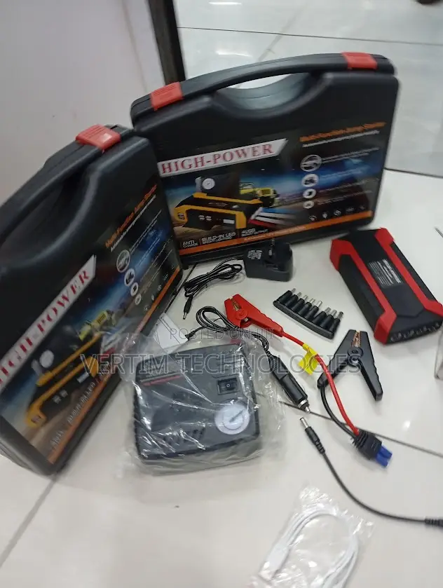 Premium Quality 99800mah Car Jump Starter With Tire Inflator