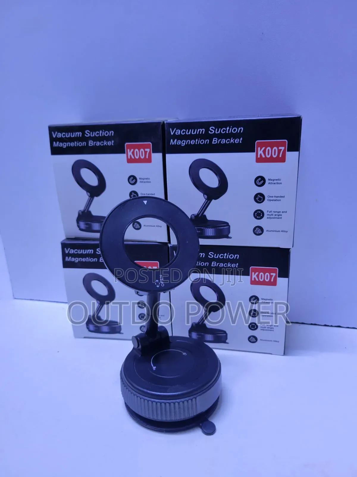 Vacuum Suction Magnetic Bracket