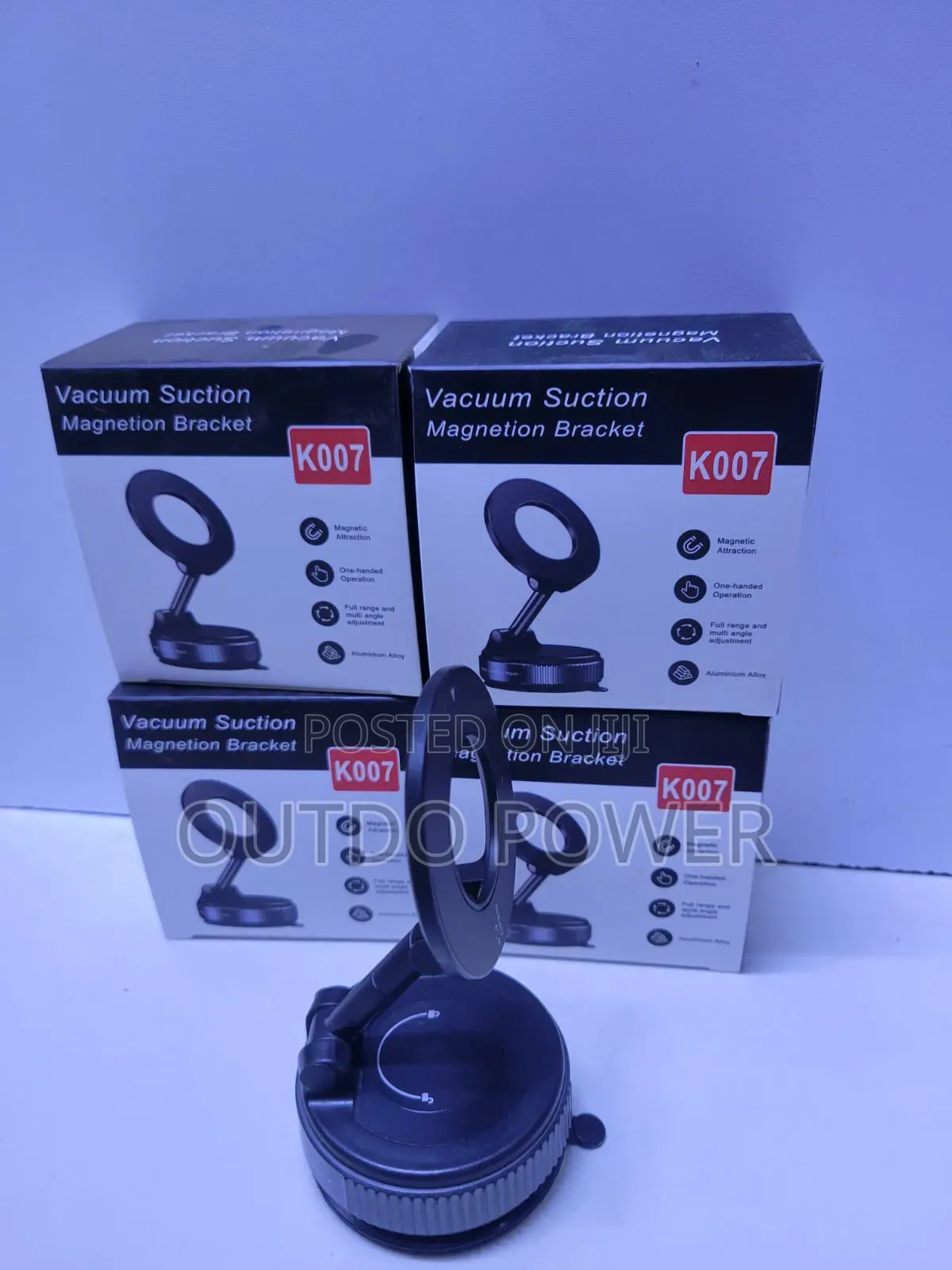 Vacuum Suction Magnetic Bracket