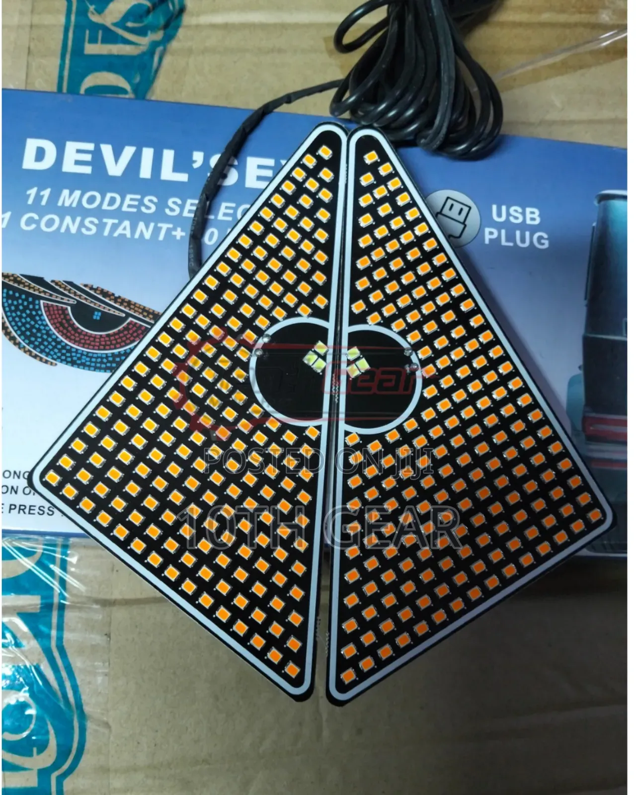 Led Matrix Panel. Devil's Eyes