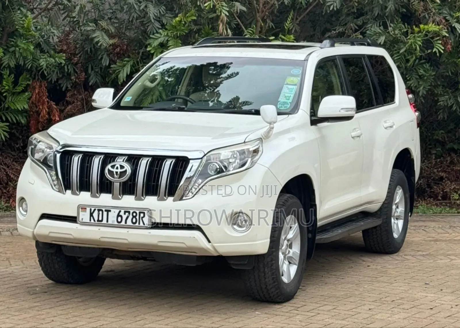 Toyota Land Cruiser Prado 2017 White