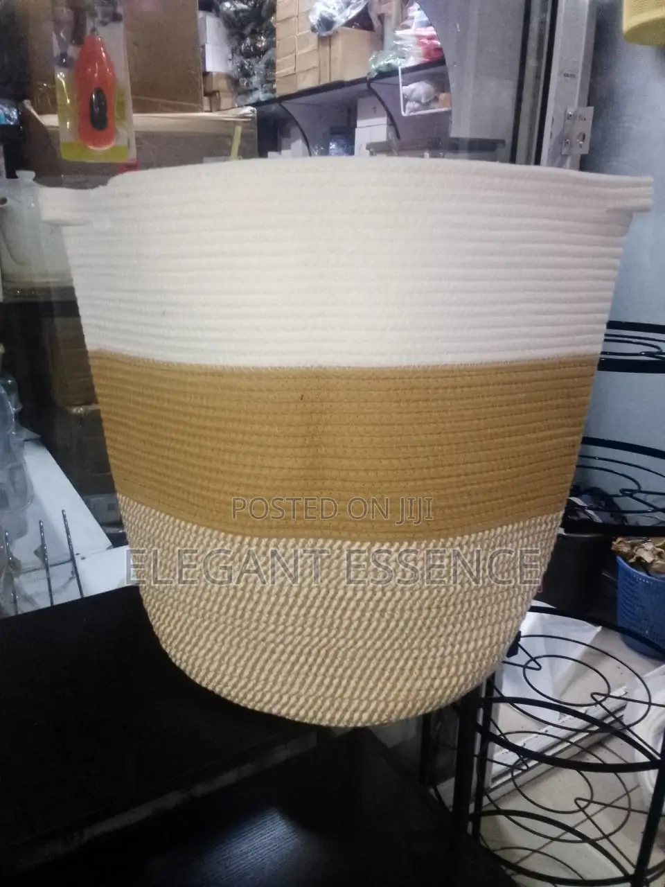 High Quality Cotton Rope Basket Size-38*50cm