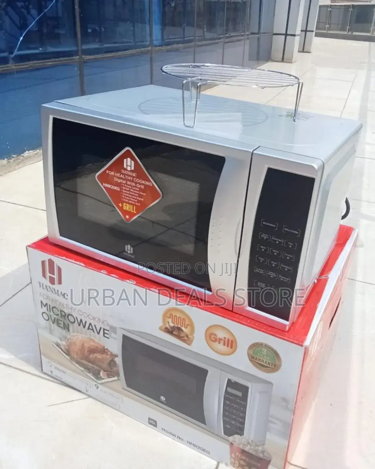 Hanmac Digital Microwave With Grill Hmr20eg