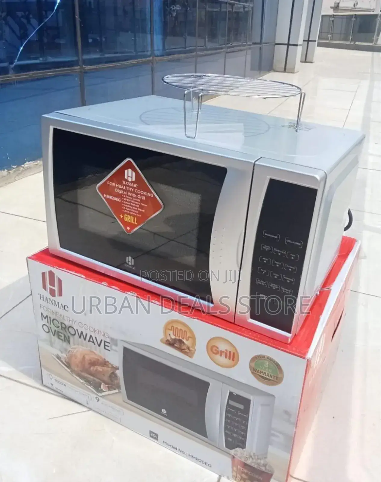 Hanmac Digital Microwave + Grill Hmr20eg