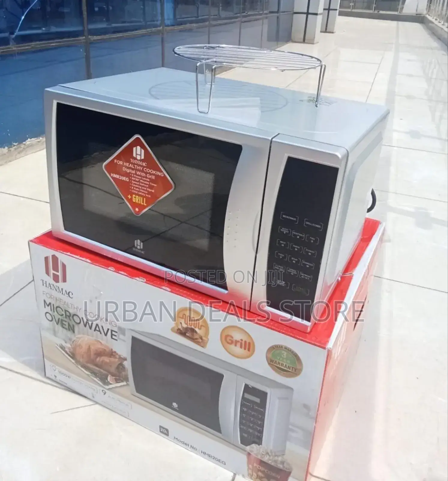 Hanmac Microwave With Grill Hmr20eg