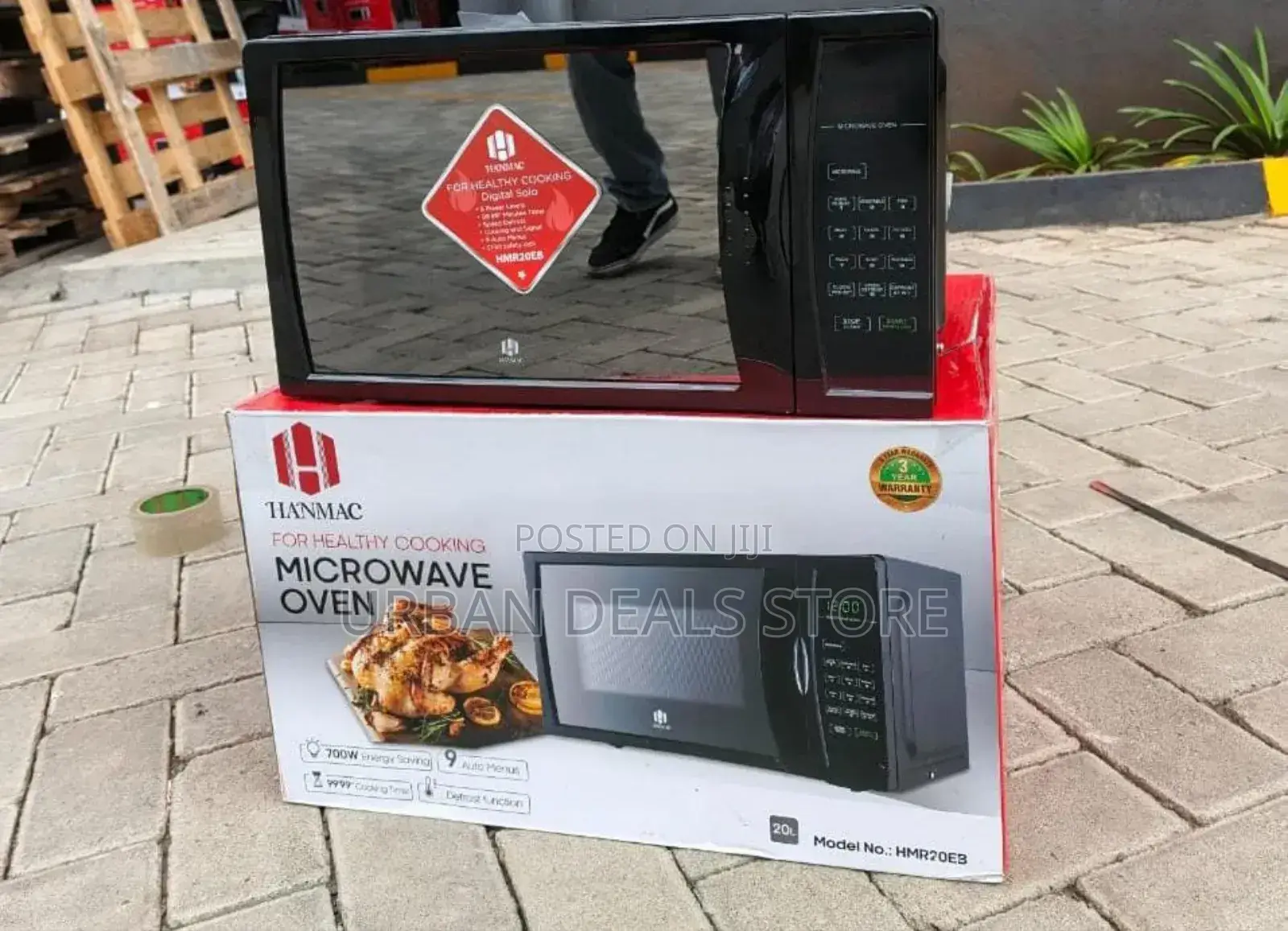 20 Litres 3 Yrs Warranty Hanmac Digital Microwave