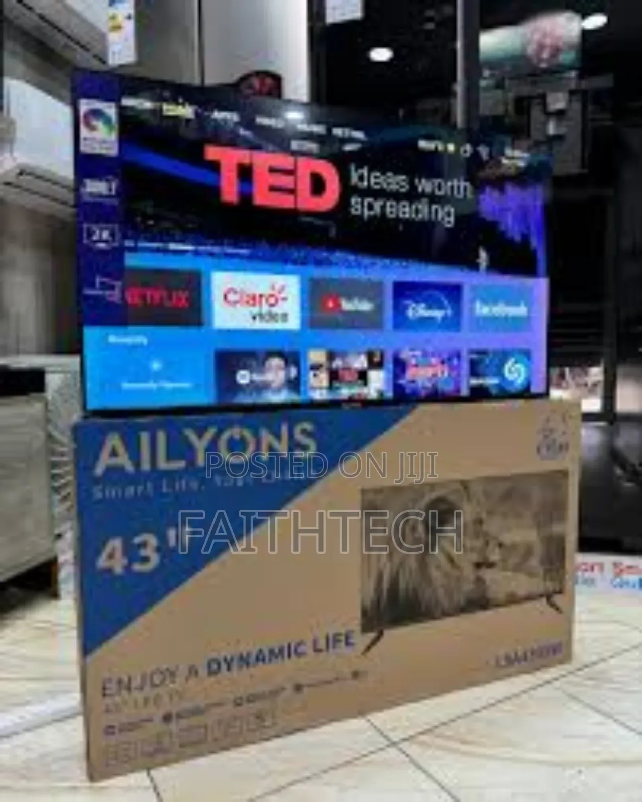 *Ailyons 43" Smart With Bluetooth