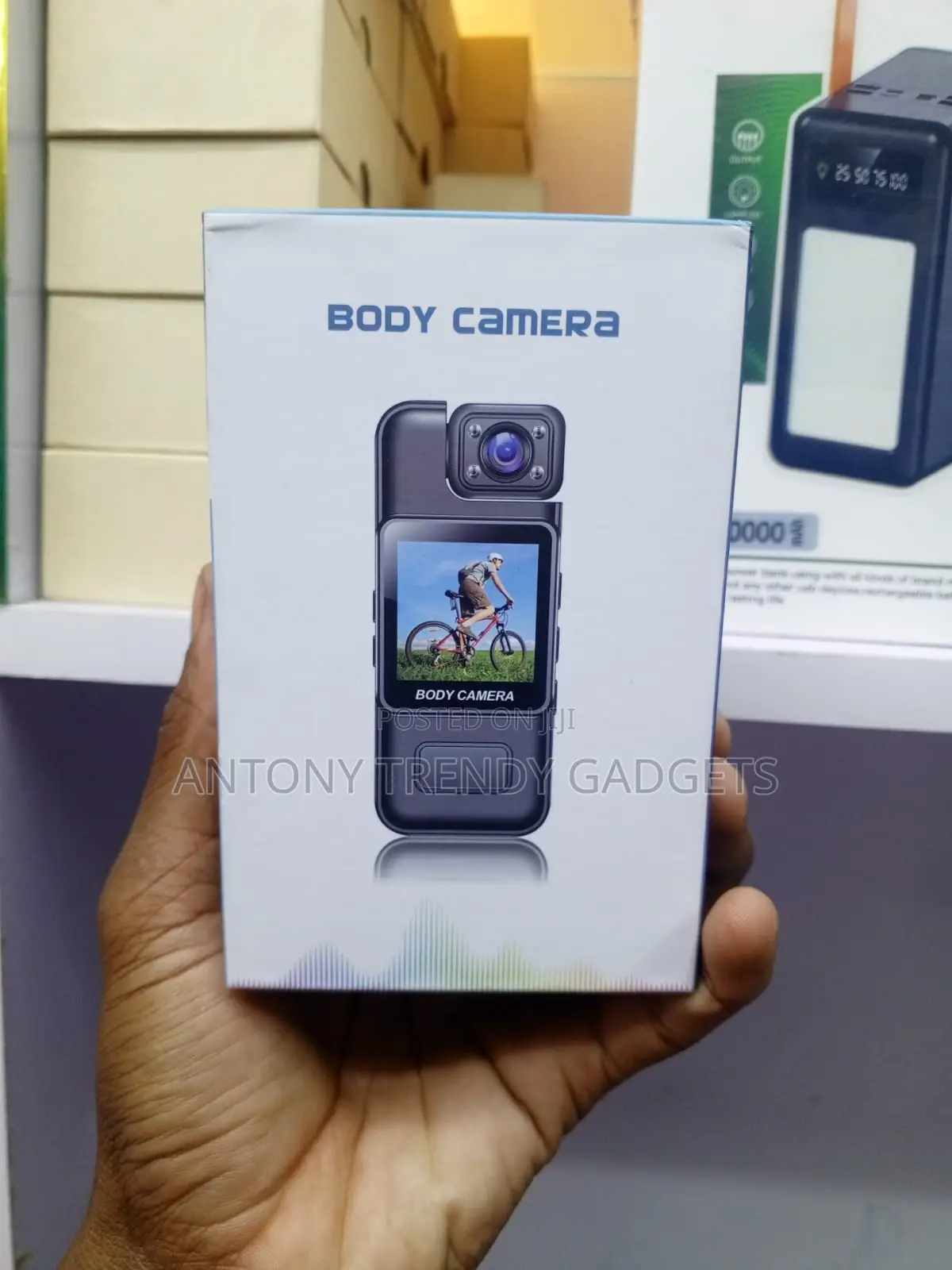 Portable Body Cam With Screen Motion Detection 128gb