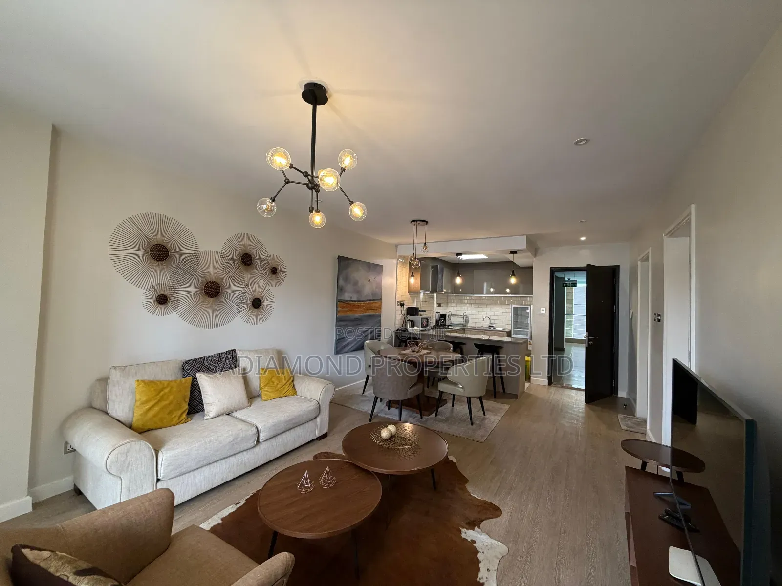 Furnished 1bdrm Apartment in Riverside Drive for rent