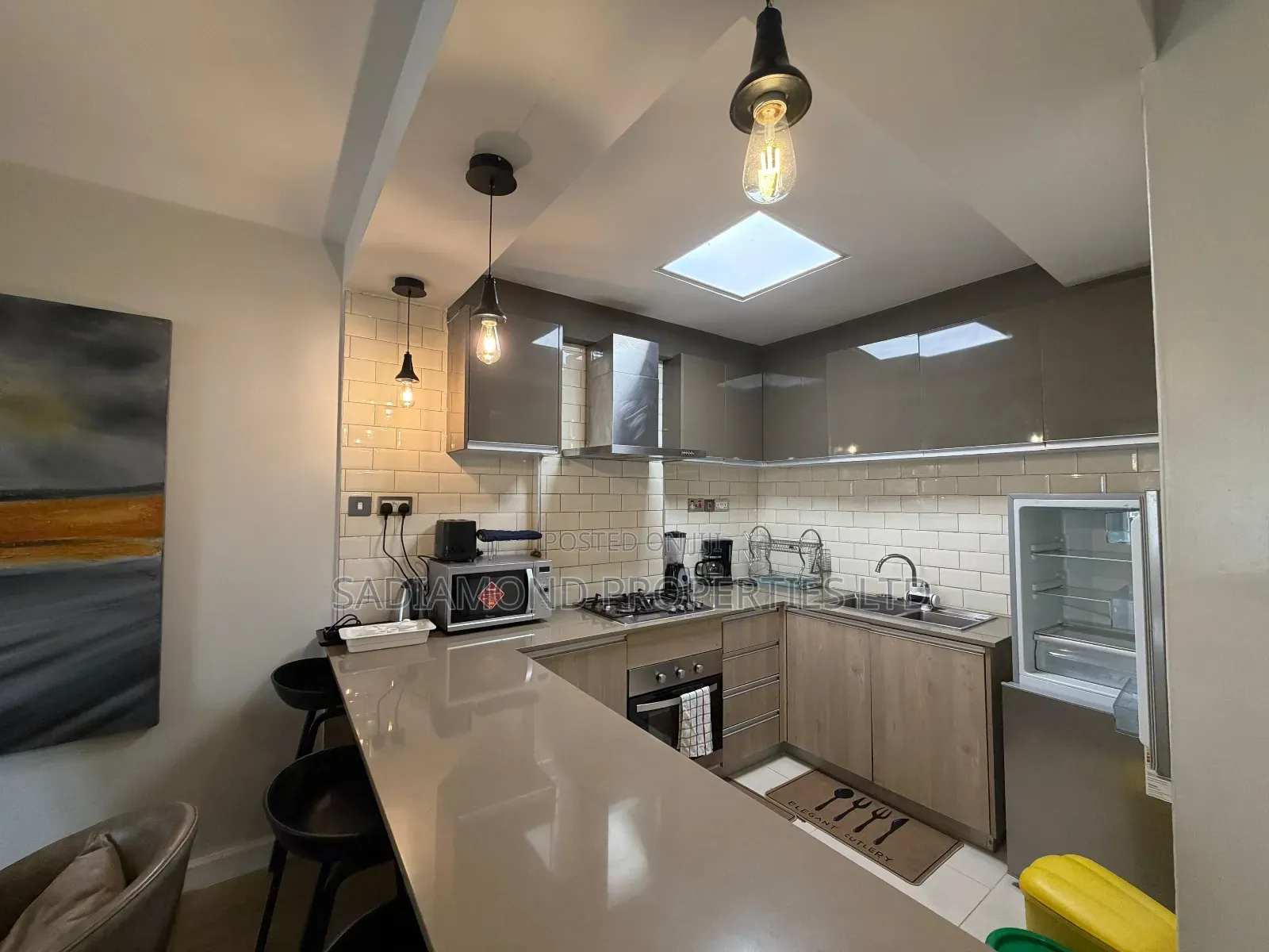 Furnished 1bdrm Apartment in Riverside Drive for rent
