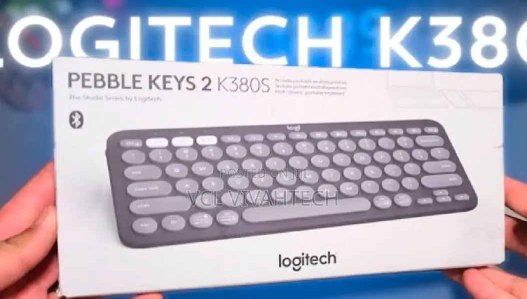 Logitech K380s Multi-Device Bluetooth Keyboard Tonal White