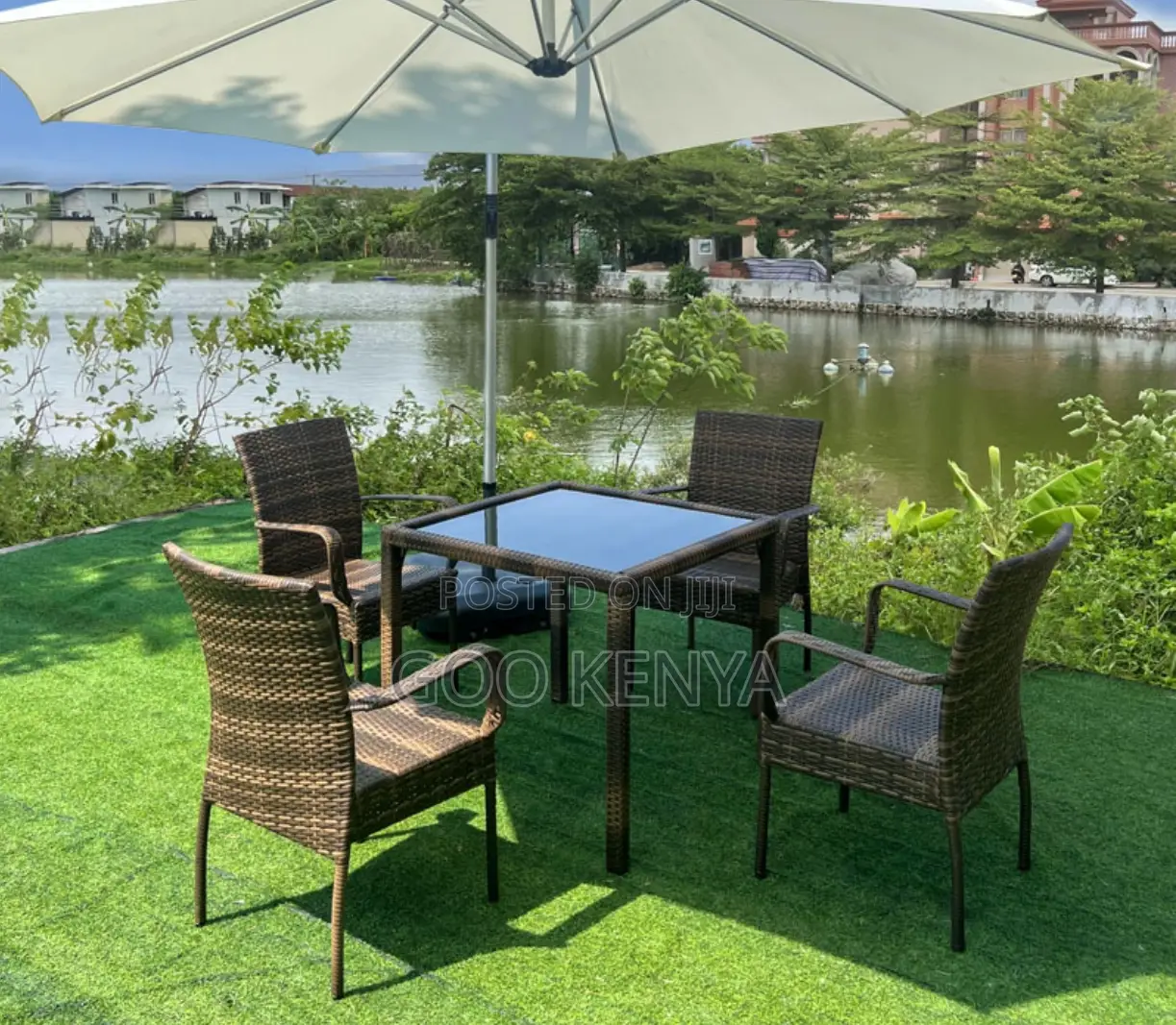 Outdoor Furniture;Modern Patio Dining Table And Chair Set For Backyard