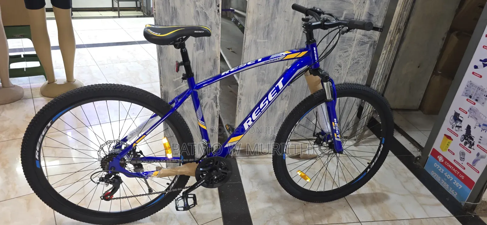 Mountain Bicycle Size 29 Reset MTB 29" 21 Speed Disc Brake Front Shock