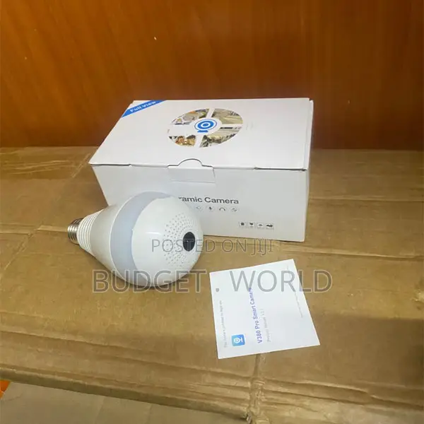 360° Home Security Camera – Wide Angle Panoramic View