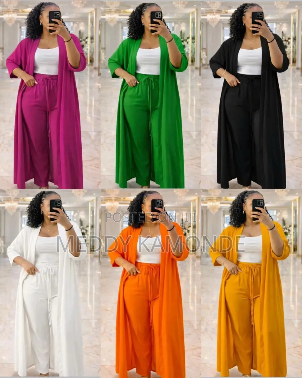 3pc Set Kimono+Pants+Top