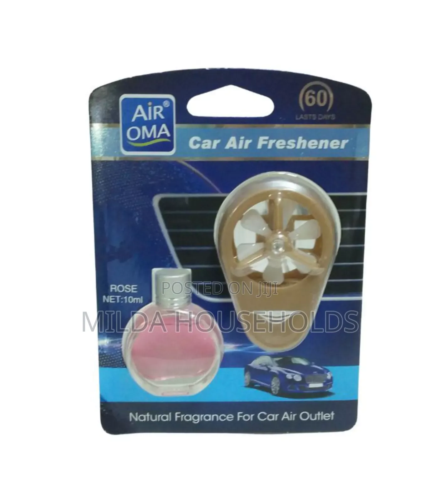 Car Air Freshener, Natural Fragrance for Car Air Outlet.