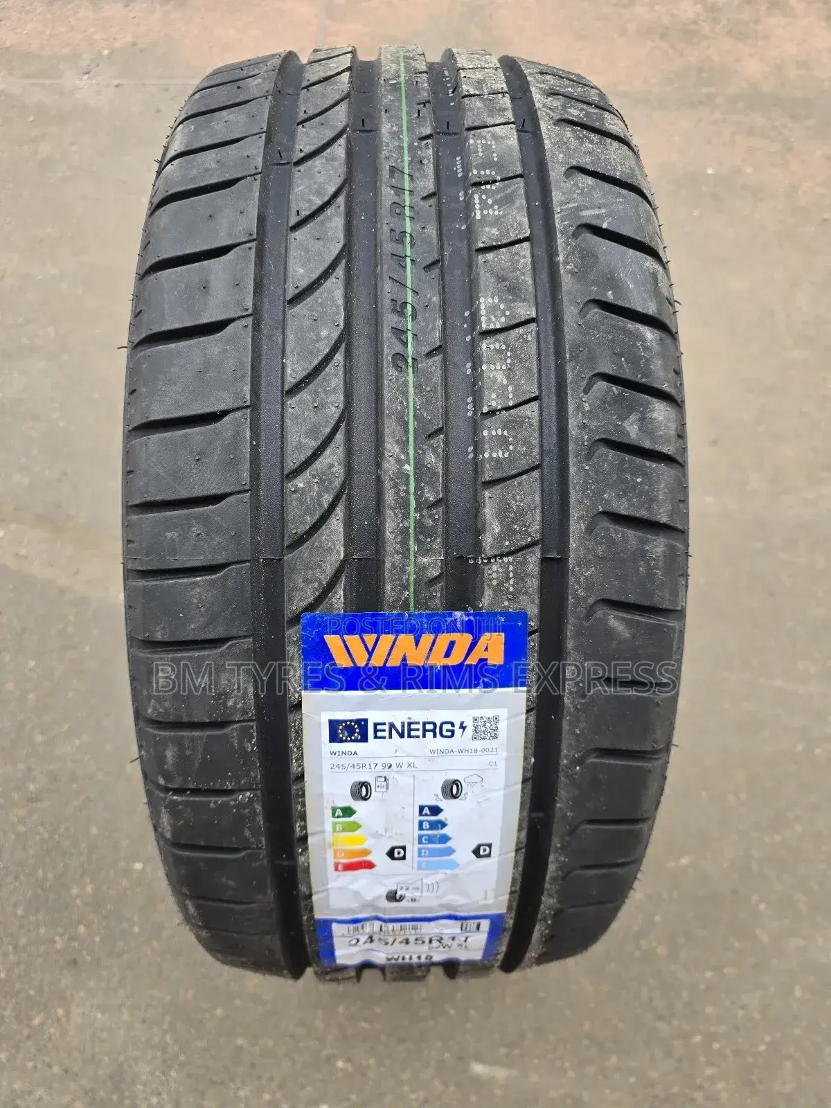 245 /45 R17 Winda Tyres (Highway Terrrain)