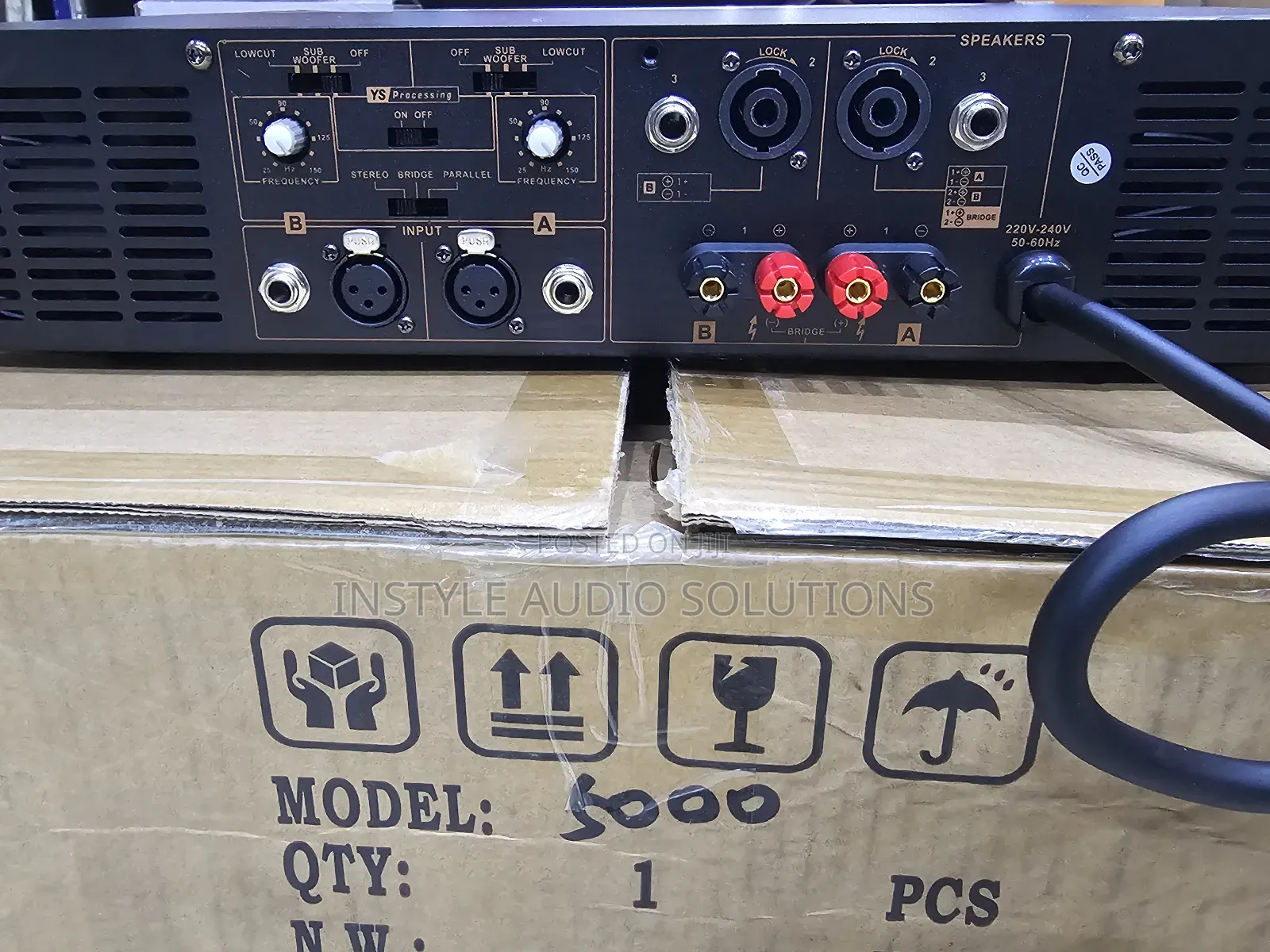 Ps5000 Yamaha Professional Powered Amplifier 2 Channels Output 5000w