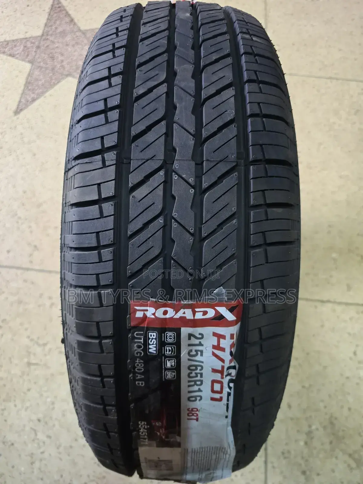 215 /65 R16 Roadx Tyres (Highway Terrein)