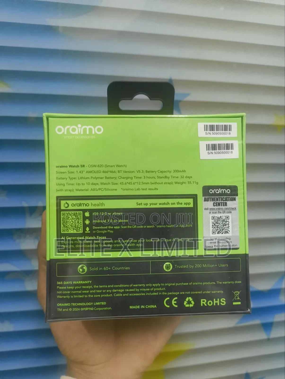 Oraimo Watch 5r