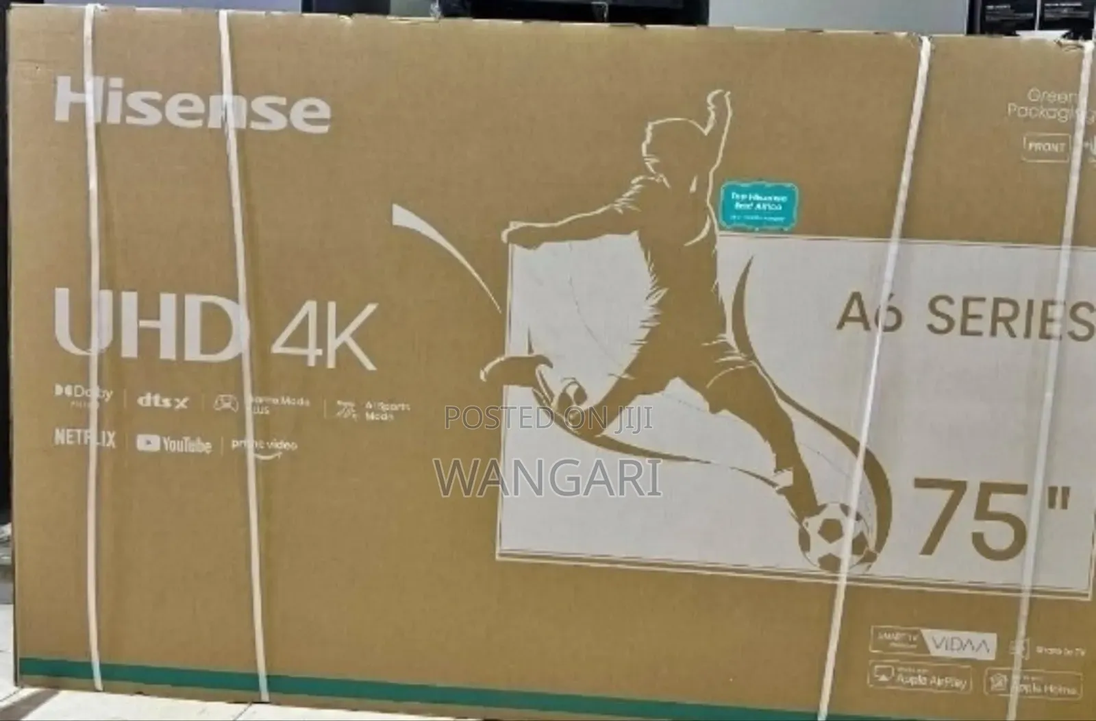 New Model A7 Series 4 K Hisense 75 Inch Tv