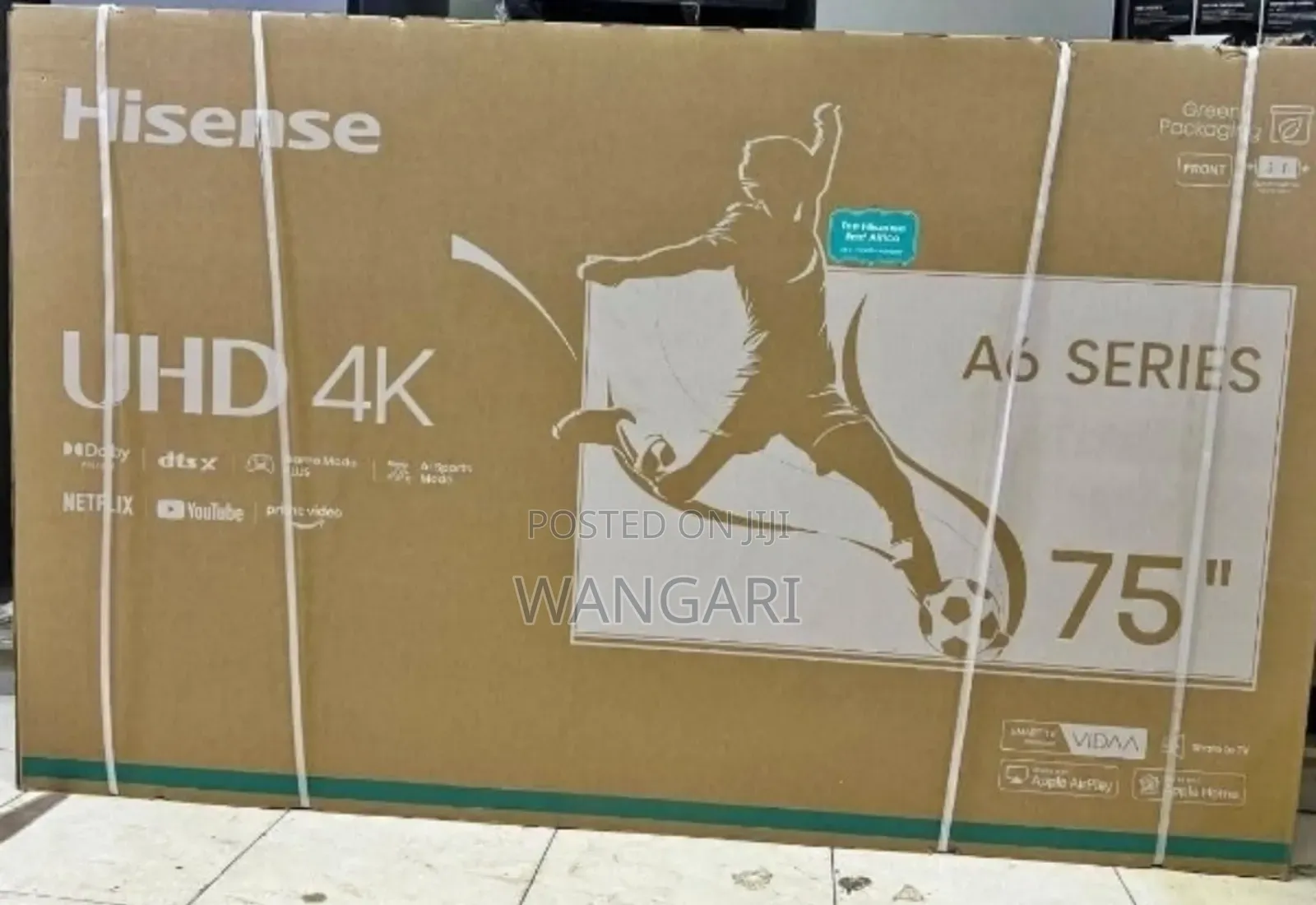 New Model A7 Series 4 K Hisense 75 Inch Tv