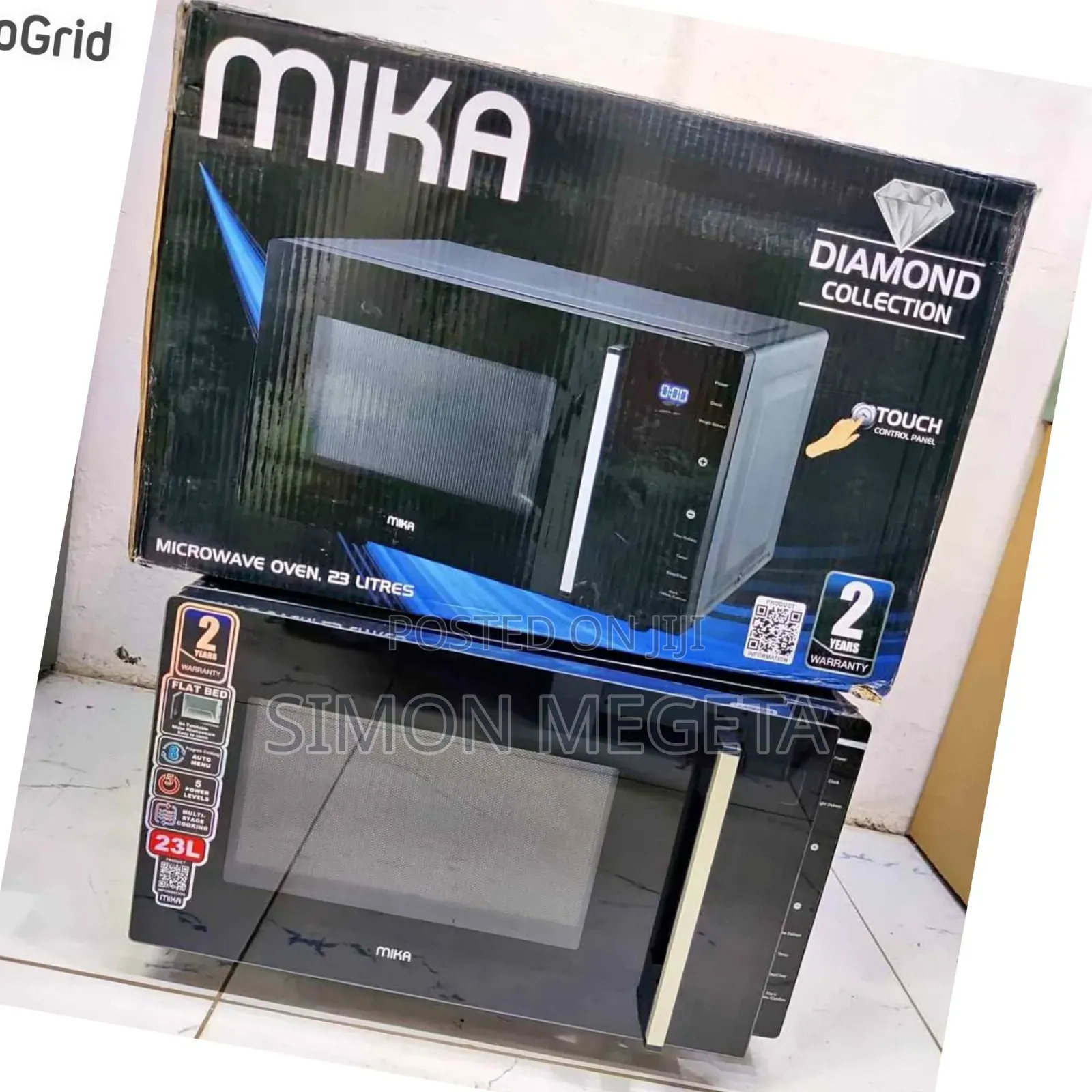 New Mika Microwave 23 Litres