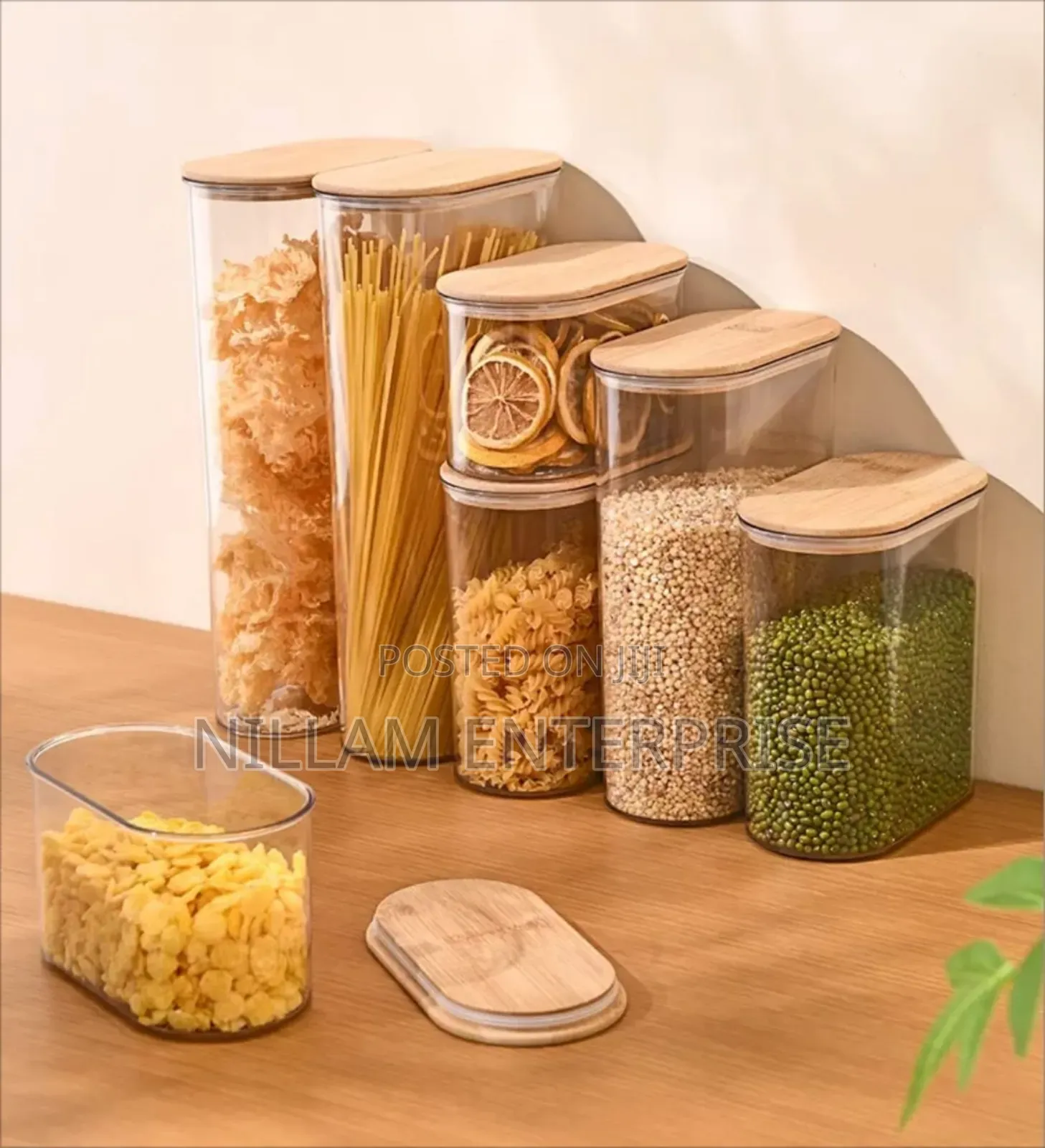 4pcs Set Acrylic Storage Containers*