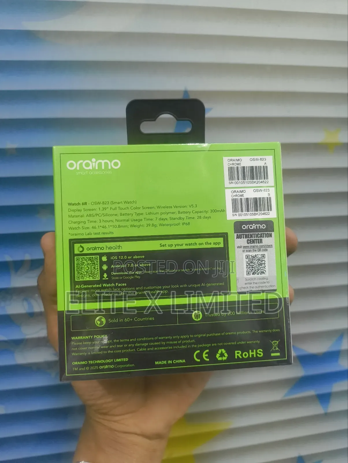 Oraimo Watch 6r