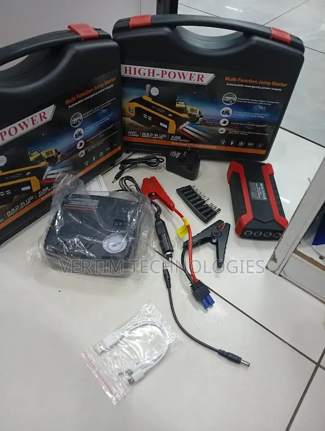 High Durability 12v 99800mah Car Jump Starter With Tire Inflator