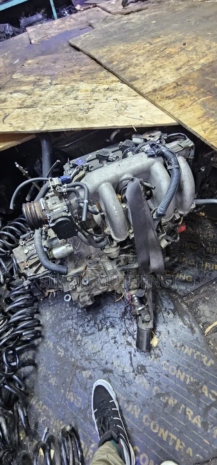Qr25 Nissan Xtrail Complete Engine With Gearbox Available
