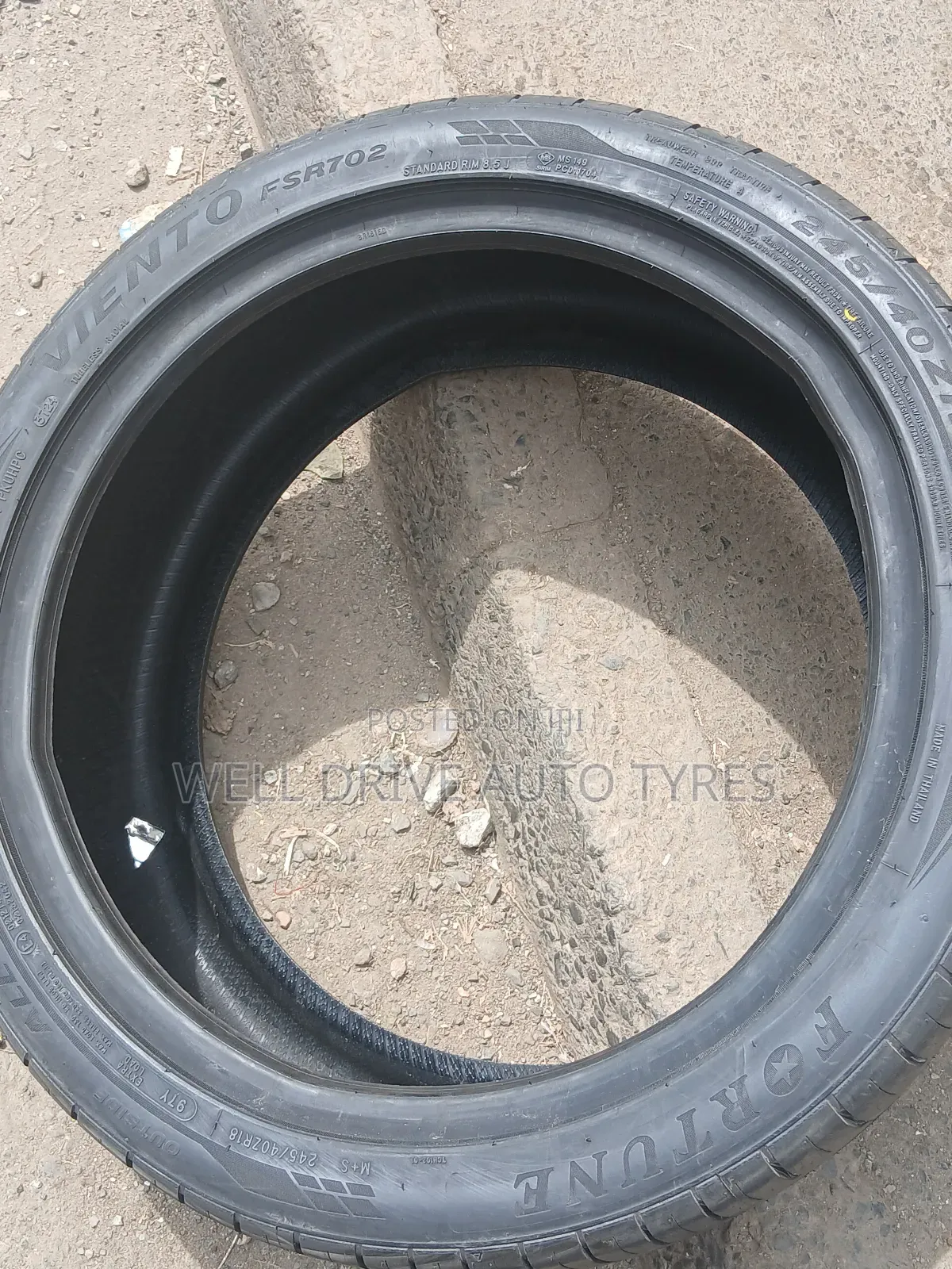 245/40zr18 Fortune Made In Thailand