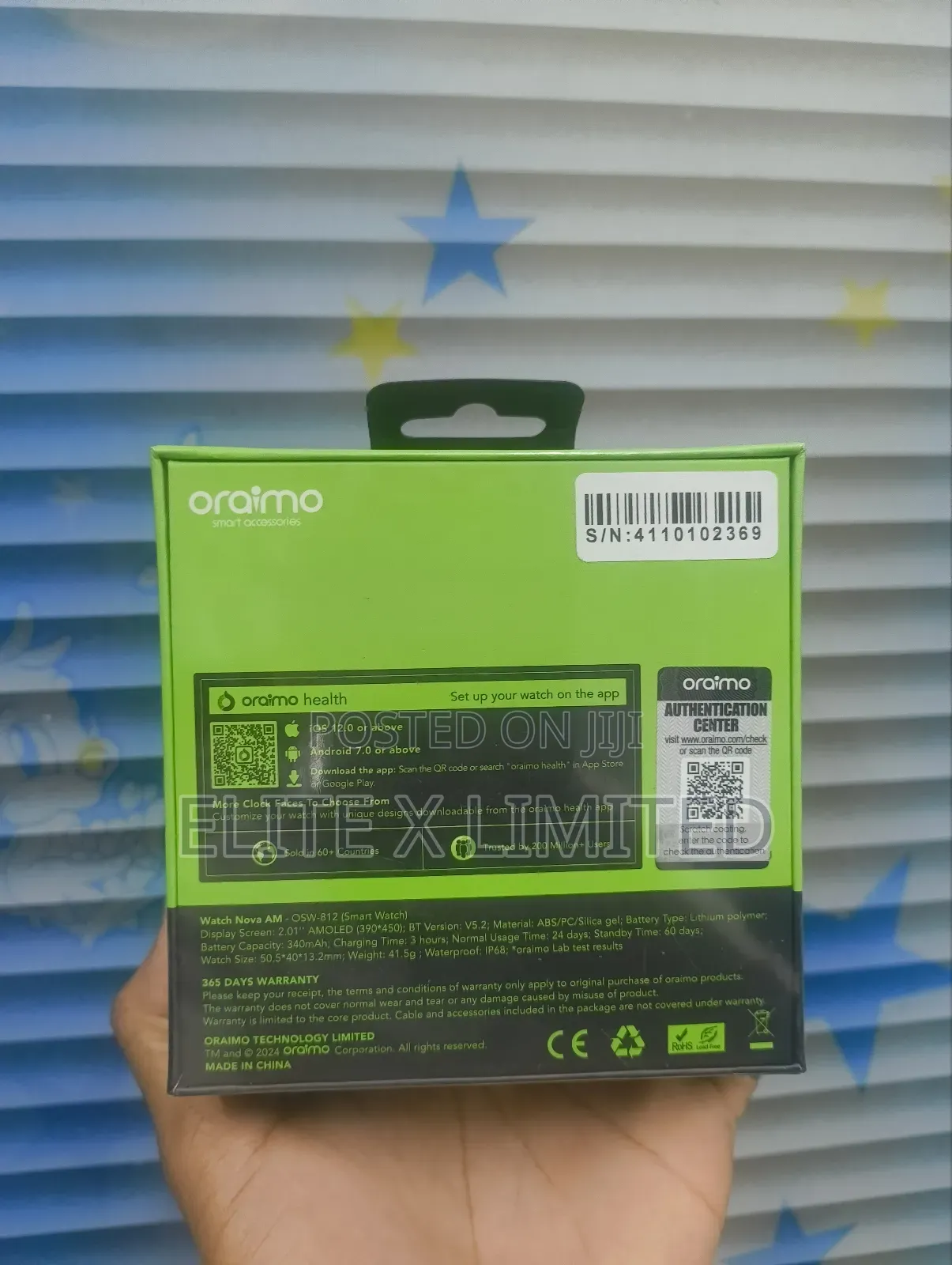 Oraimo Watch Nova Am