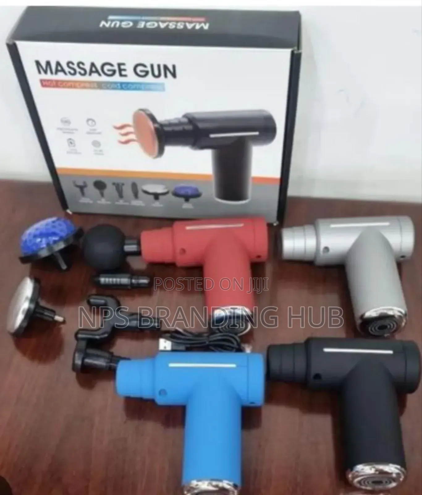 Massage Gun With Heat And Cold 6in 1 Chu