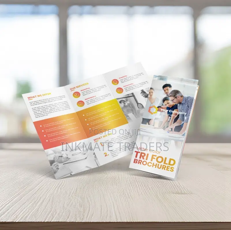 Premium Folded Brochure Printing