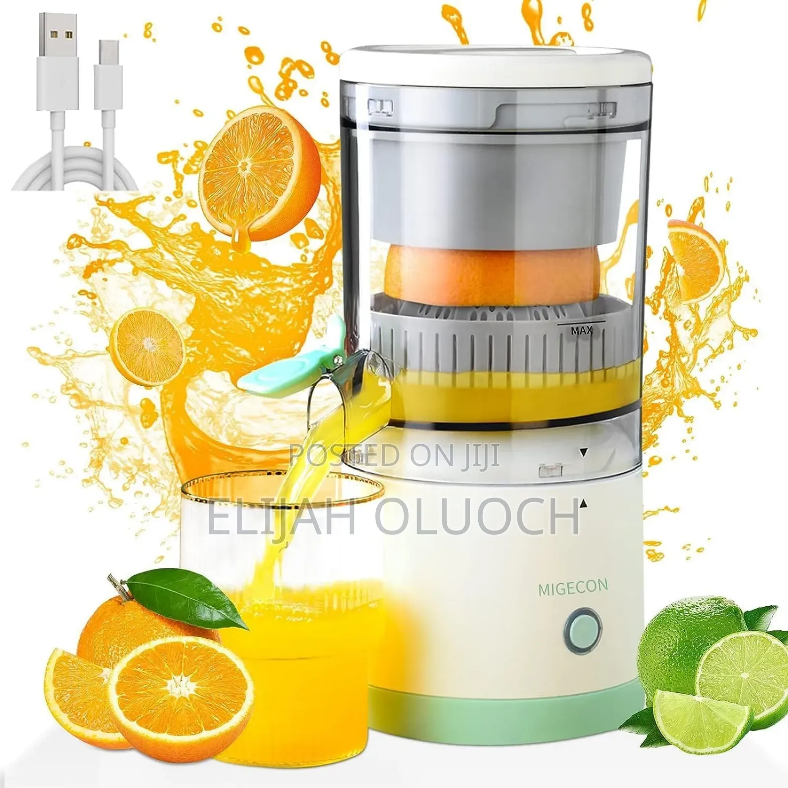 Rechargeable Electric Citrus Juicer Now Available